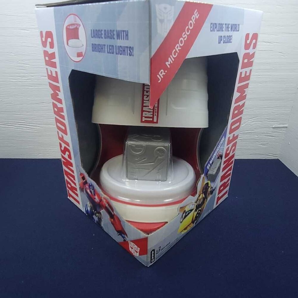 Transformers Jr Microscope Explore The World Up Close 8x Magnification Toy